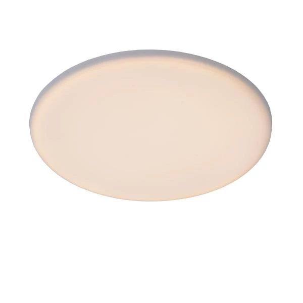 Lucide CERES-LED - Plafonnier Salle de bains - Ø 21,5 cm - LED Dim. - 1x30W 3000K - IP44 - Blanc - détail 1